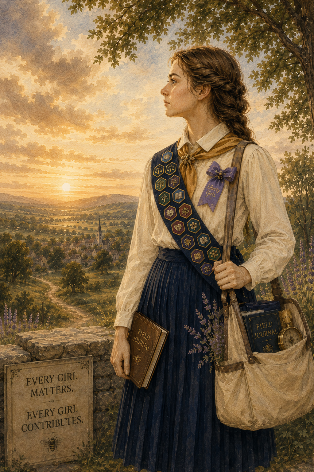 Liberty Girls growing into capable young women