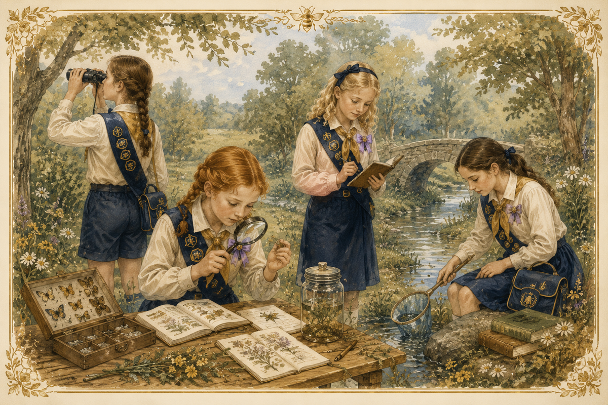 Liberty Girls learning together