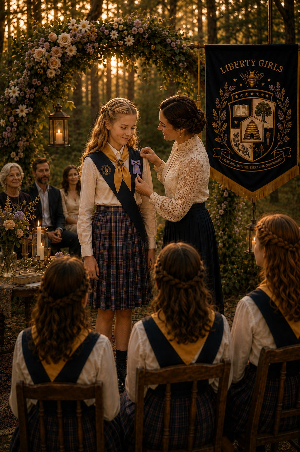 Liberty Girls traditions and ceremonies
